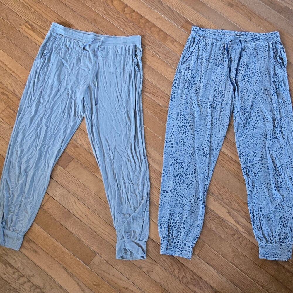Lot of 2 gap body jogger pajama pants medium